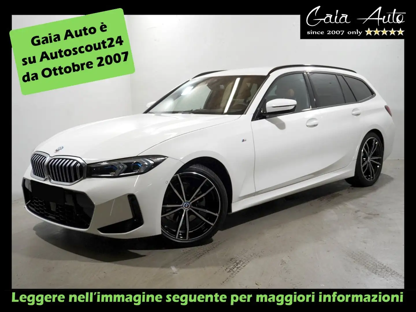 BMW 320 ì 184CV Touring Msport M-SPORT 2023 Bianco - 1