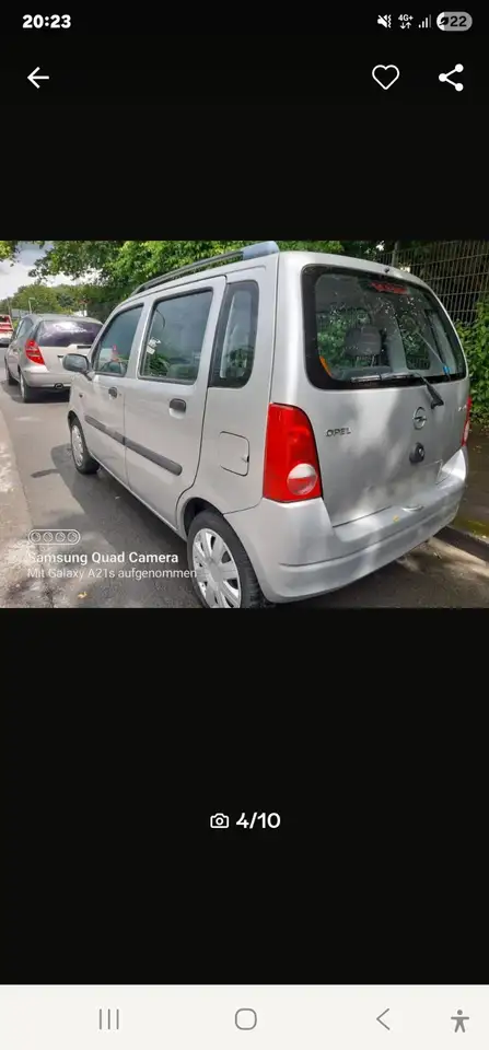 Opel Agila 1.0 l tüv bis September 2028, foto 1