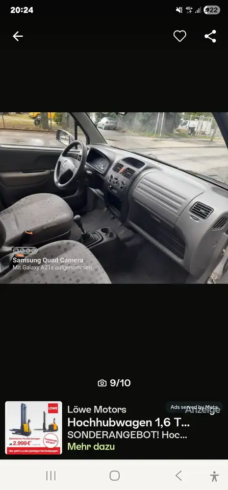 Opel Agila 1.0 l tüv bis September 2028, foto 8