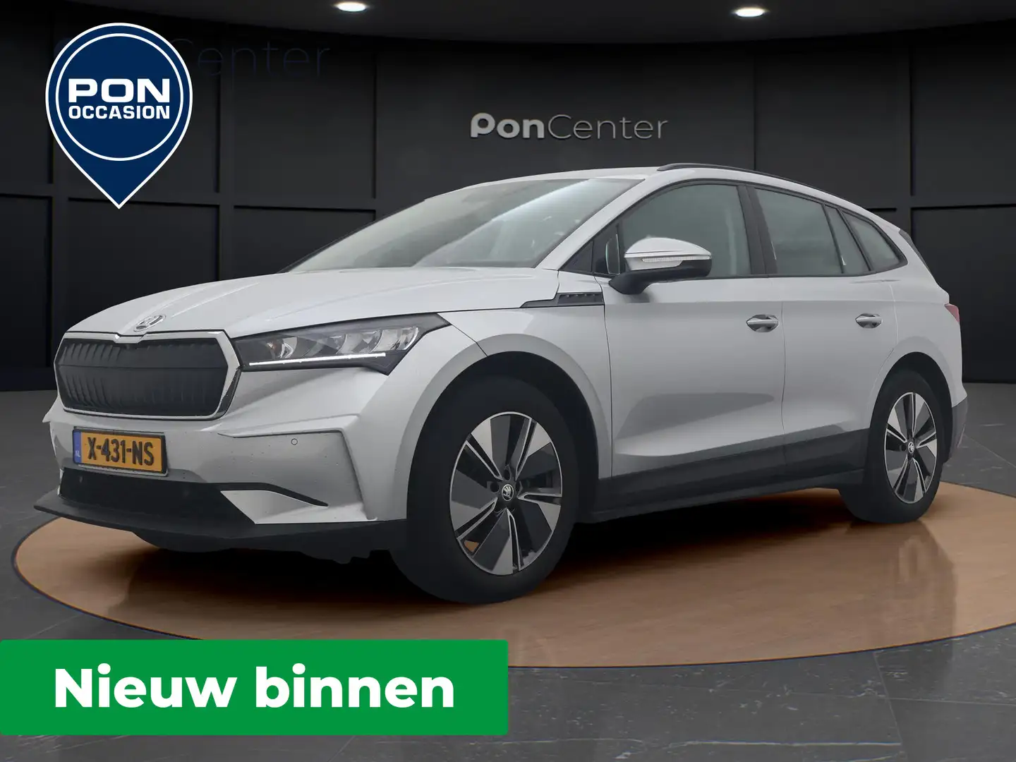 Skoda Enyaq 60 Selection | NIEUW BINNEN | Navigatie | Camera | Gris - 1