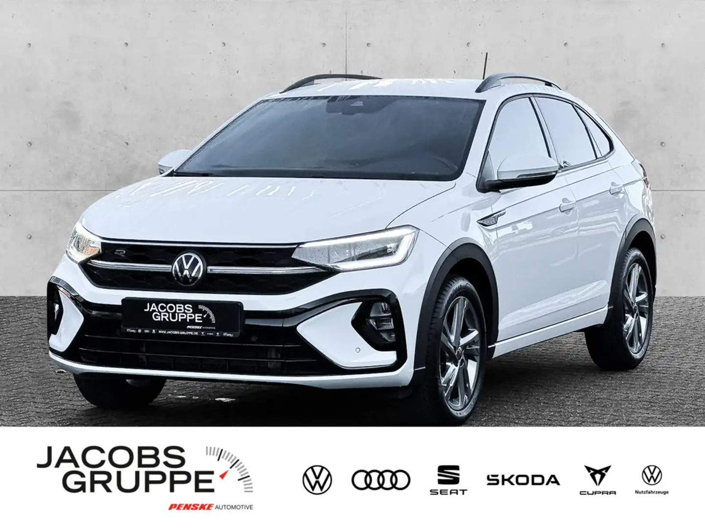 Volkswagen Taigo 1.0 TSI DSG,Navi,Digit.Cockpit,PDC R-Line Weiß - 1