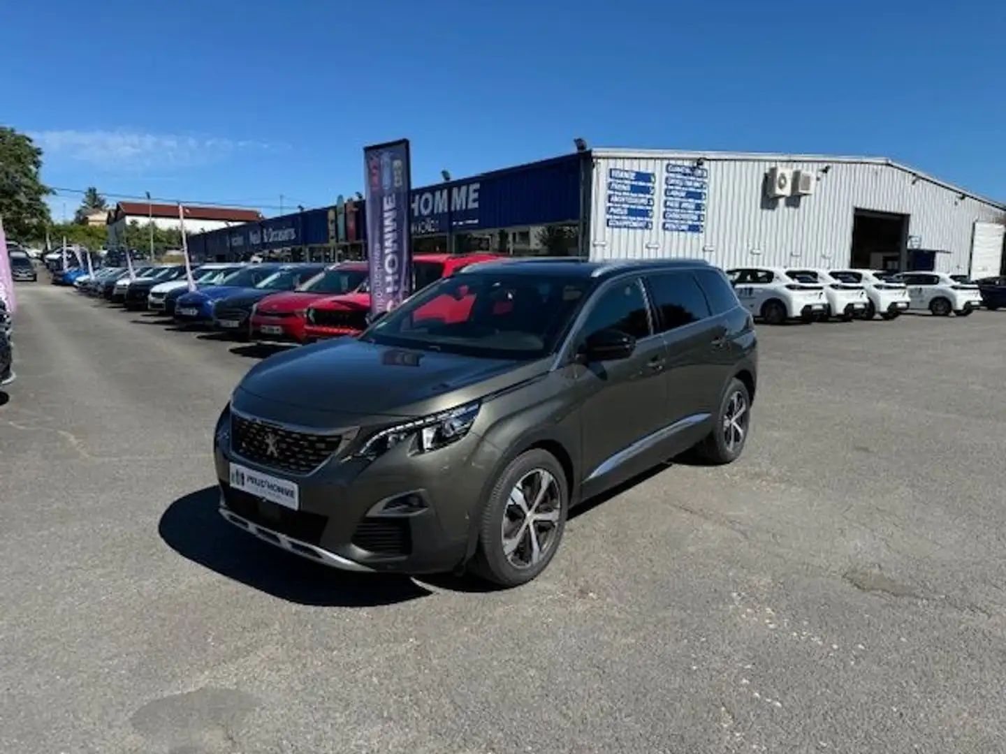 Peugeot 5008 1.2 PURETECH 130CH S\u0026S GT LINE 7PLACES Noir - 1
