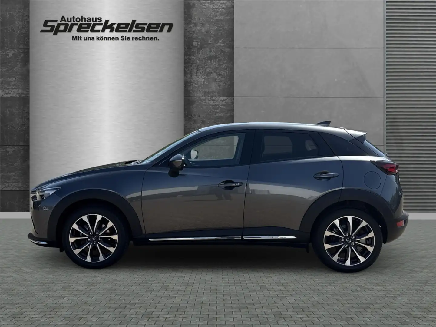 Mazda CX-3 2.0 Sports-Line++Aut.++Matrix LED++Navii++ Klima Grigio - 2