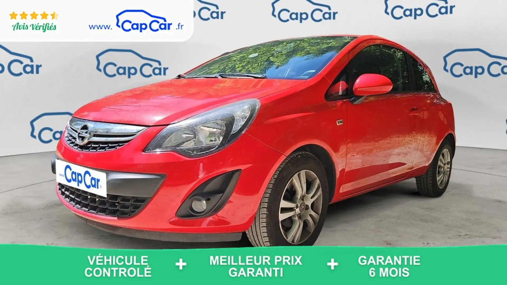Opel Corsa IV 1.2 Twinport 85 Graphite Rouge - 1