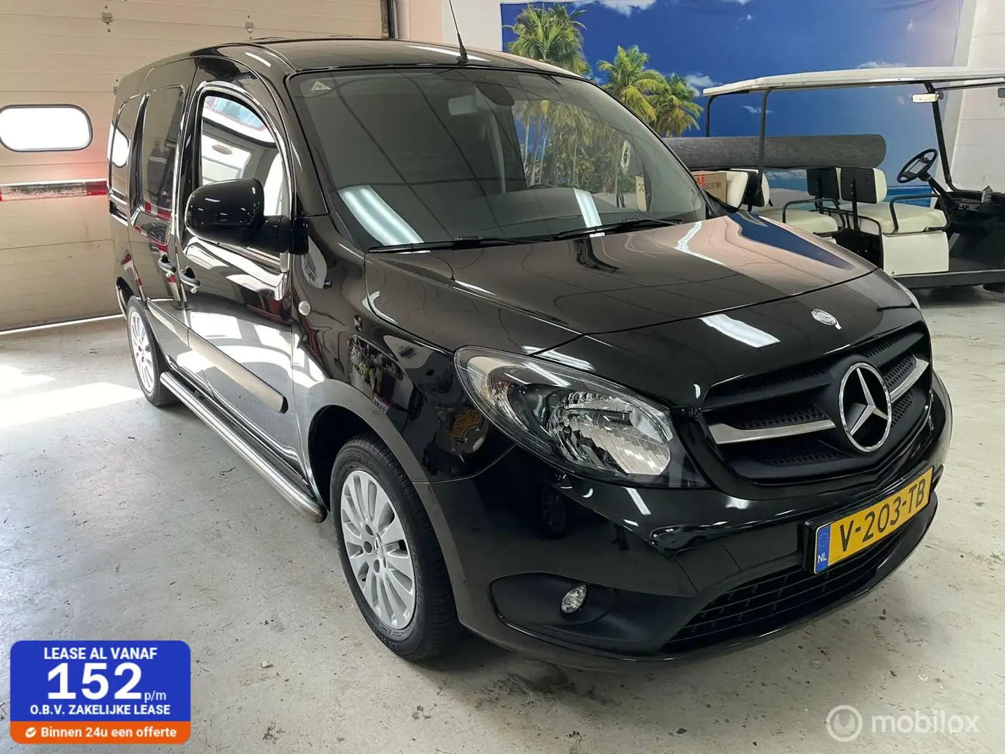 Mercedes-Benz Citan bestel 109 CDI BlueEFFICIENCY Schwarz - 1