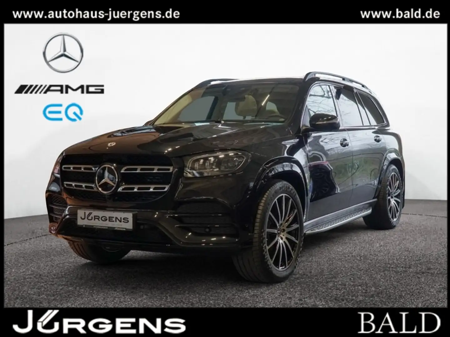 Mercedes-Benz GLS 400 d 4M AMG-Sport/Pano/Burm/Sitzklima/Stdhz Black - 1