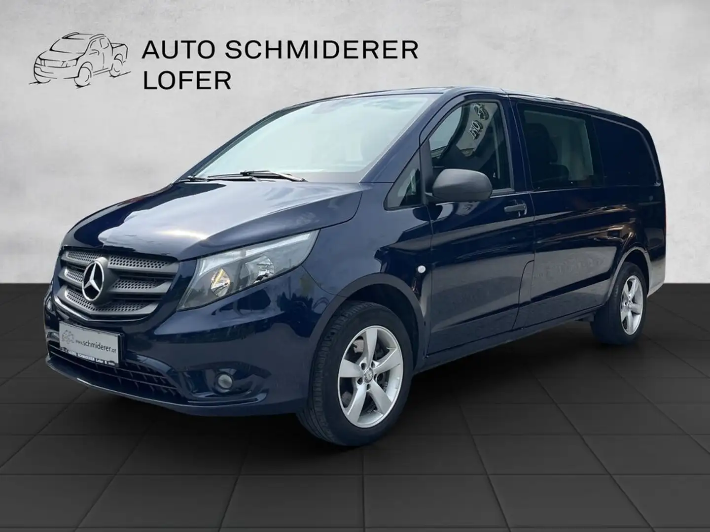 Mercedes-Benz Vito 4x4 4MATIC lang ''AHK'' Blau - 1