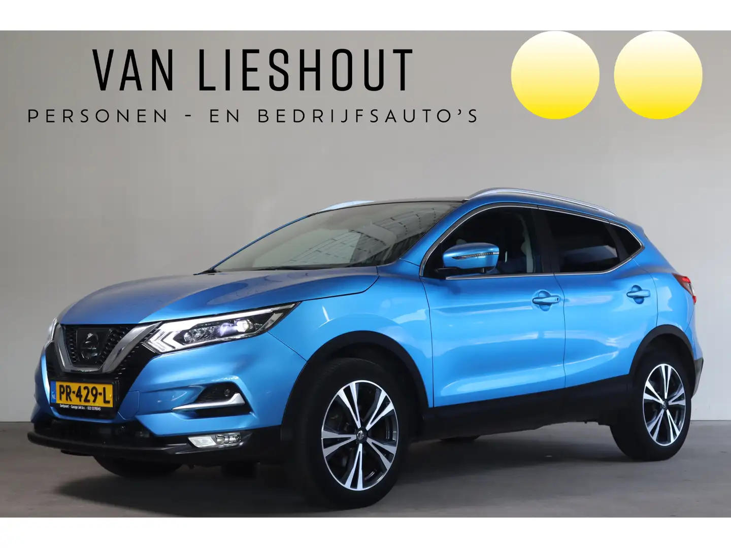 Nissan Qashqai 1.2 Tekna - NL- Auto!! 360 Camera I Keyless E+S I Bleu - 1