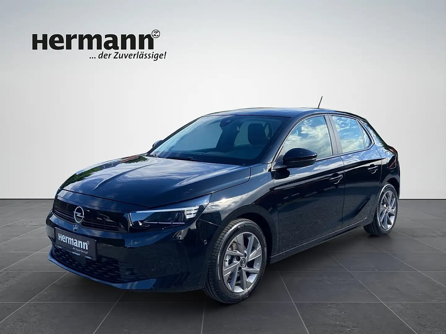 Opel Corsa 1,2 Edition Schwarz - 1