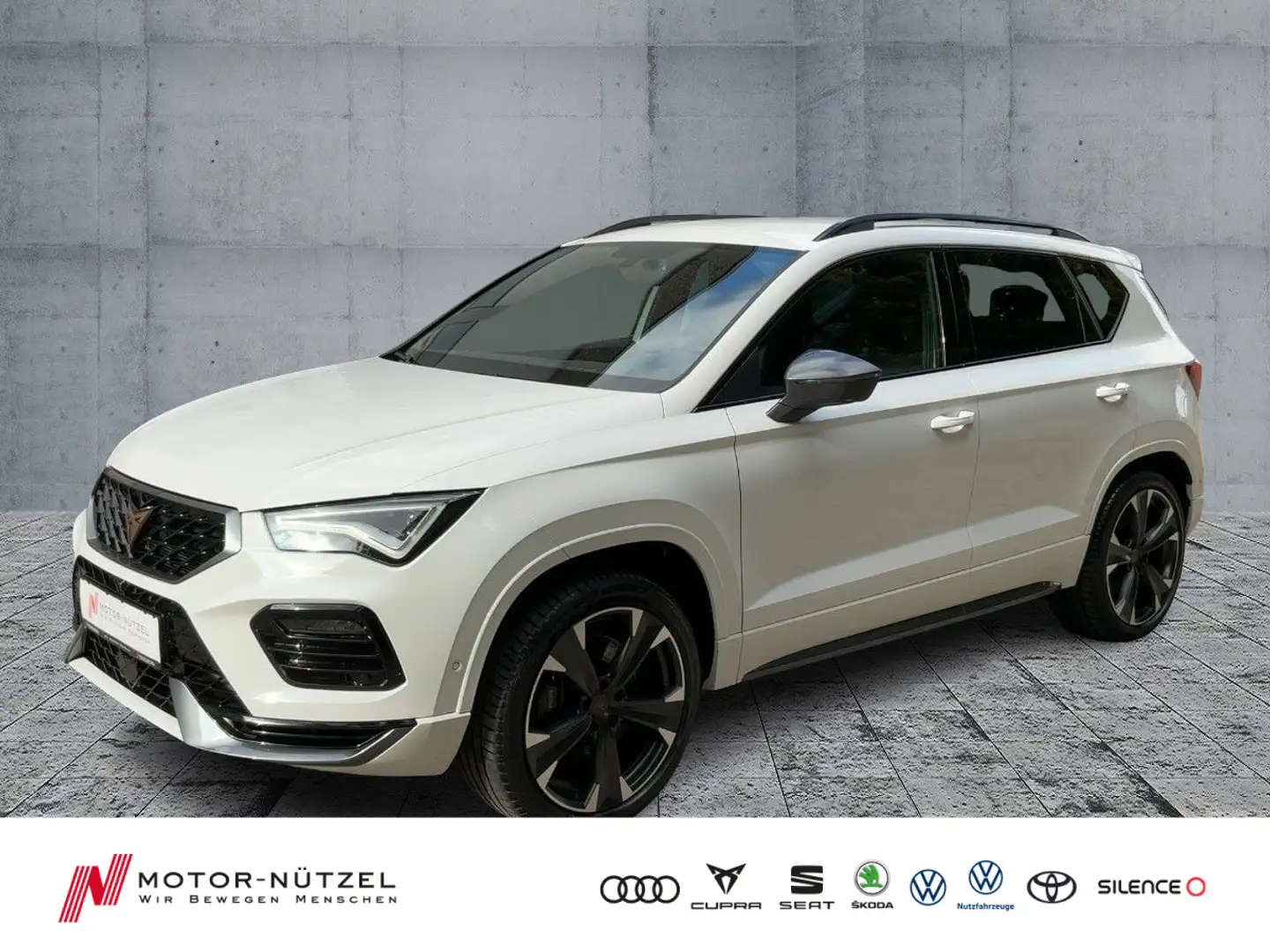 CUPRA Ateca 2.0 TSI DSG VZ LED+NAV+APP+DCC+SHZ+RFK+19" Weiß - 1