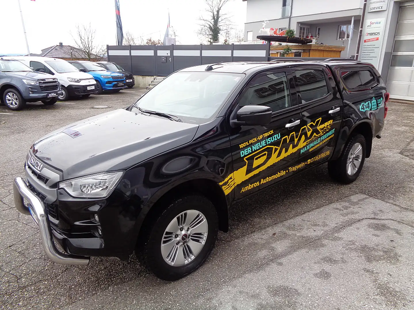 Isuzu D-Max D-Max Double Cab 4x4 LS AT +HARDTOP+AHK+FRONTBÜGEL Noir - 1