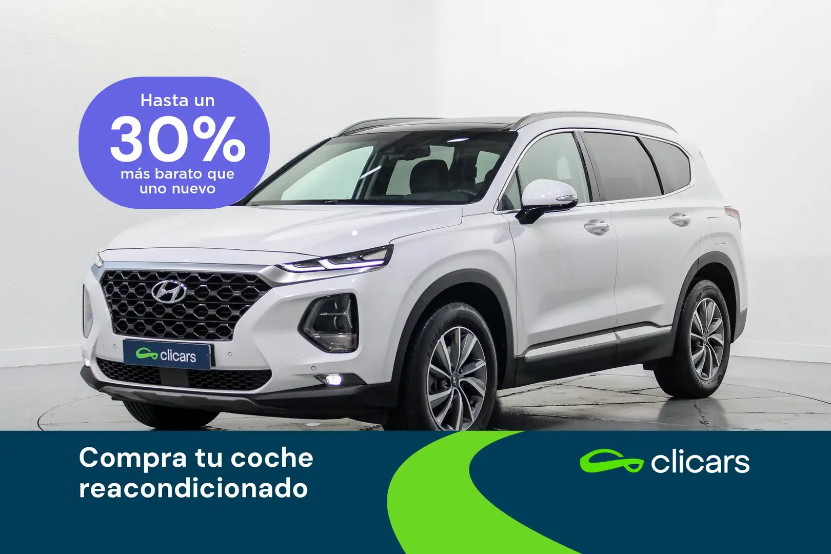 Hyundai SANTA FE Tm 2.2CRDi Tecno DK 4x2 Aut. Blanco - 1