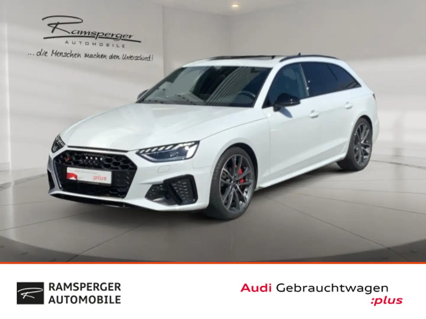 Audi S4 TDI Matrix ACC HuD Pano Stdhz B&O Blanco - 1