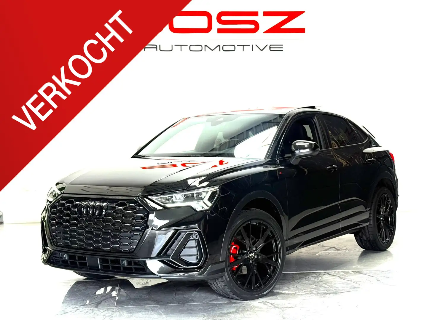 Audi Q3 Sportback 35 TFSI S LINE PANO LED BLIND LANE LEER Zwart - 1