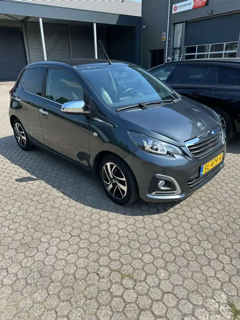 Peugeot 108 Allure, Airco, 5 Drs, TOPDAK, Cabrio,NAP, 15 Inch, Grijs - 2