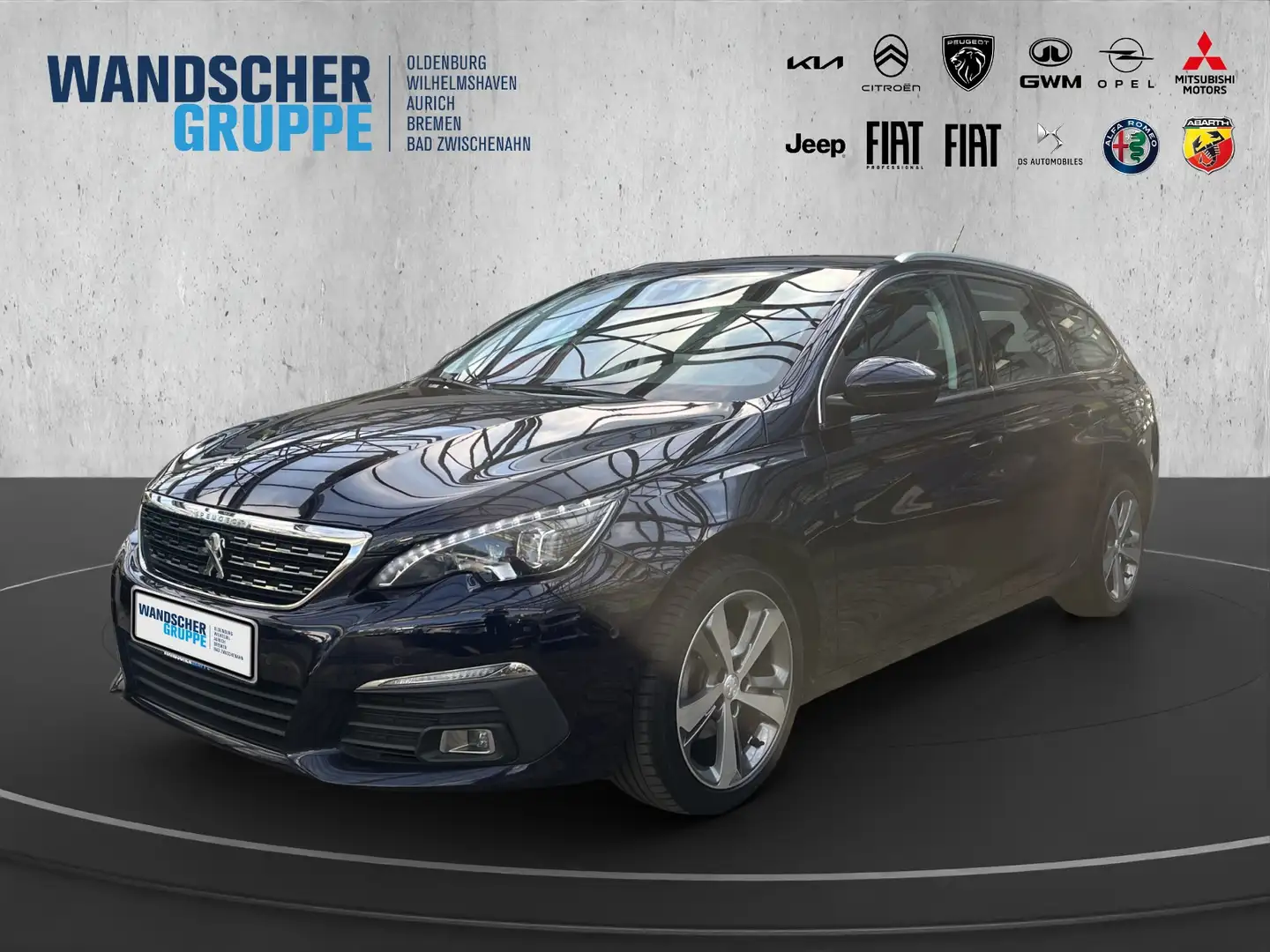 Peugeot 308 SW Allure PT 130 Navi+SHZ+LED+RFK+Carplay+LM Blauw - 1