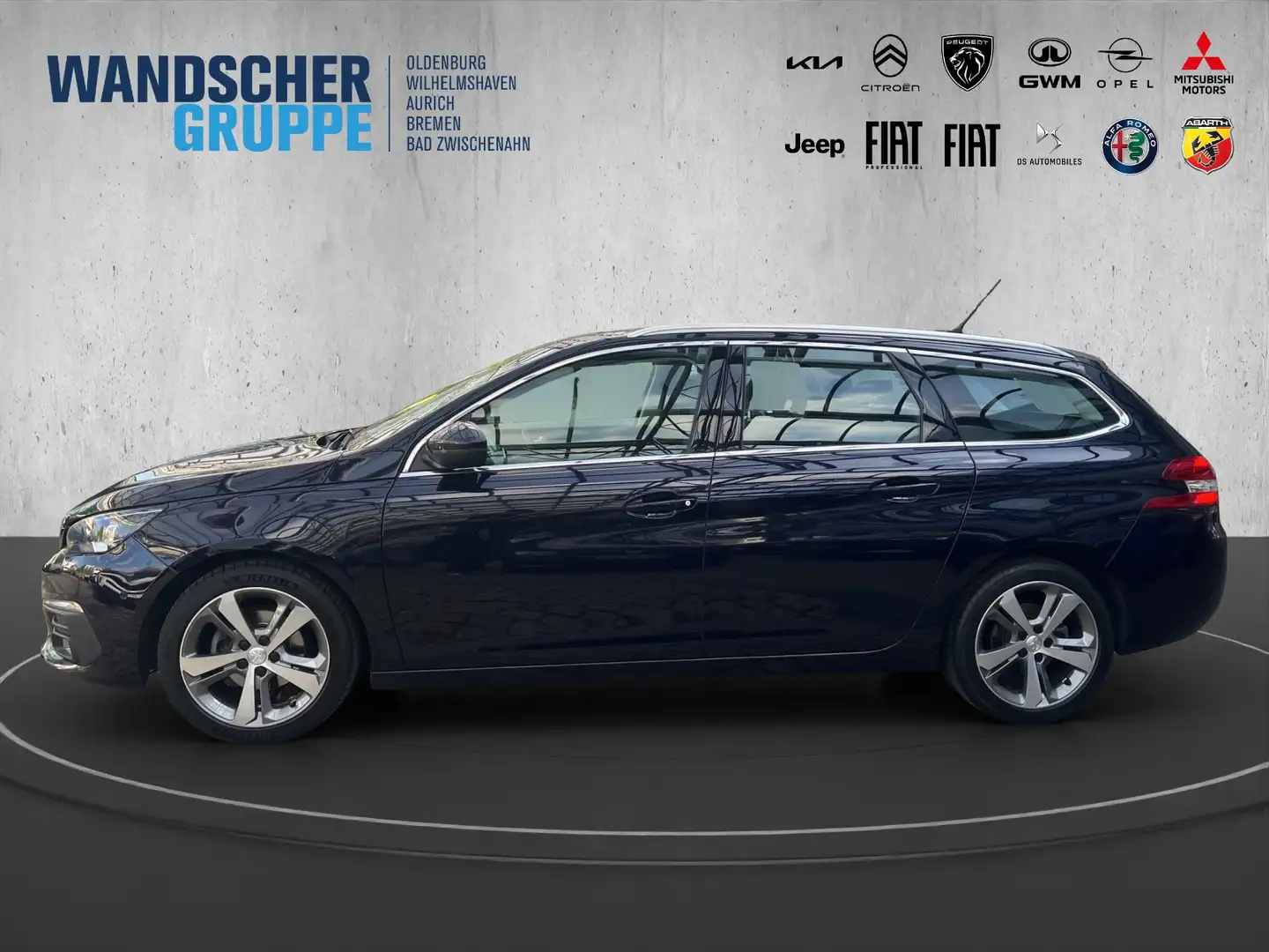 Peugeot 308 SW Allure PT 130 Navi+SHZ+LED+RFK+Carplay+LM Blauw - 2