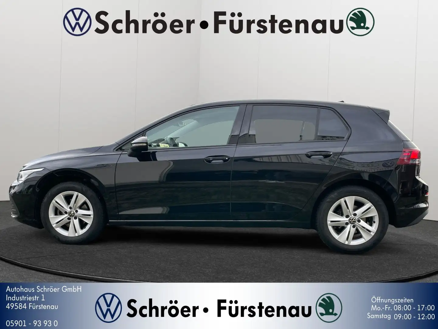 Volkswagen Golf 1.5 eTSI Life DSG (Mild-Hybrid) Schwarz - 2