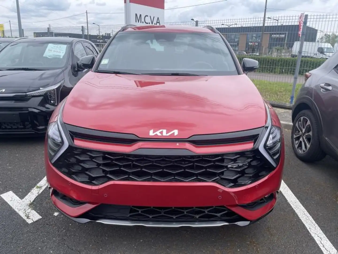 Kia Sportage 1.6 T-GDi 210ch HEV GT-Line BVA6 Rouge - 2