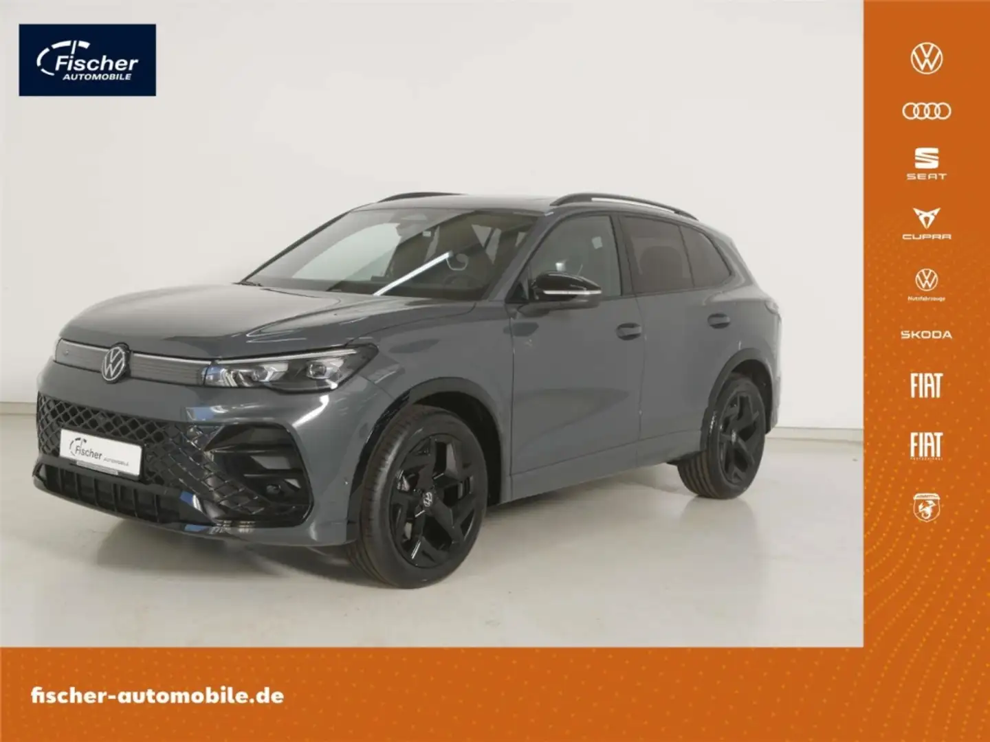 Volkswagen Tiguan 2.0 TDI R-Line Black Style DSG AHK/P-Dach Grau - 1