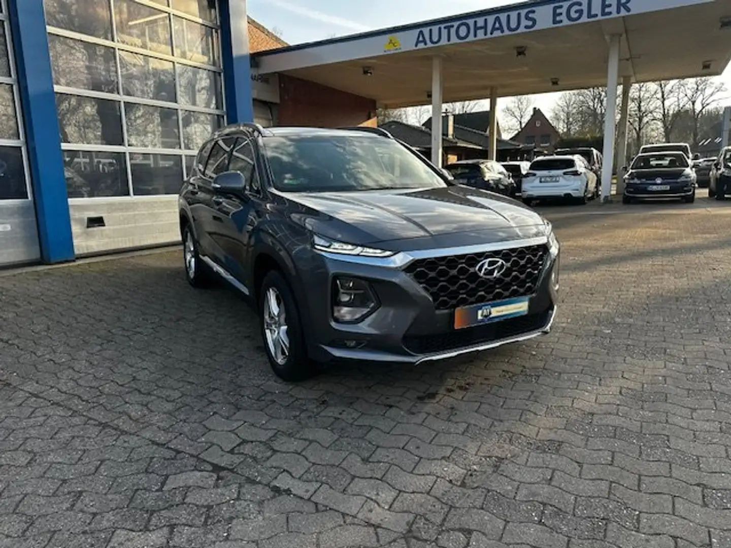 Hyundai SANTA FE Premium 4WD Gri - 2