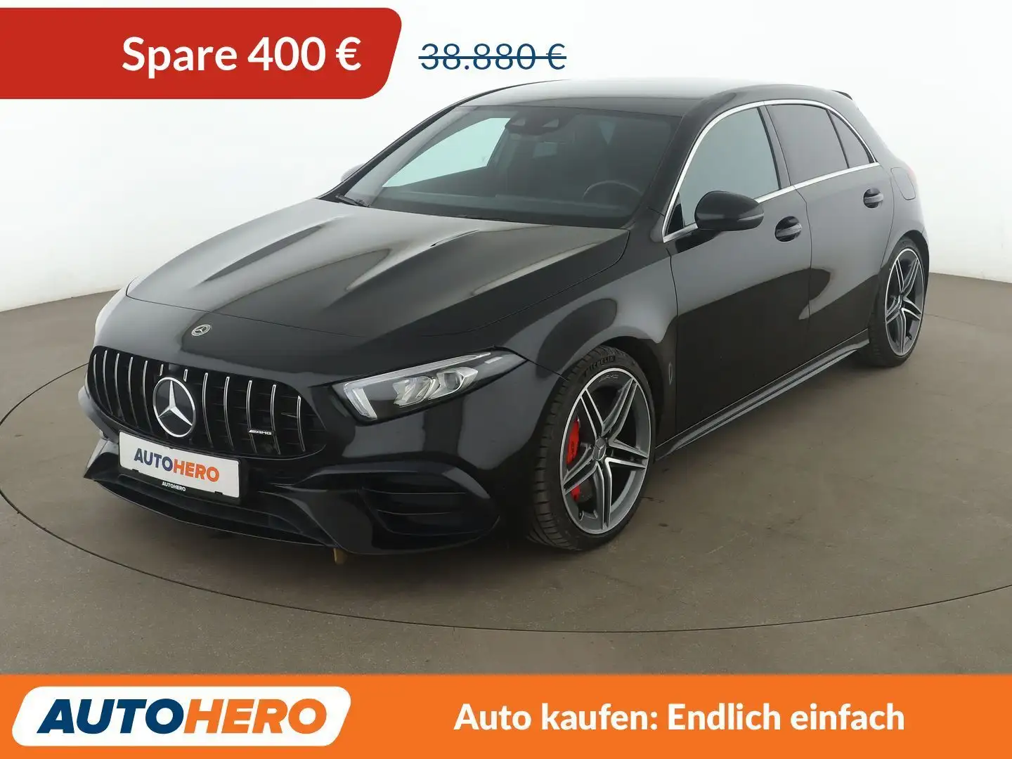 Mercedes-Benz A 45 AMG A 45 AMG S 4Matic Aut.*NAVI*LED*TEMPO* Noir - 1