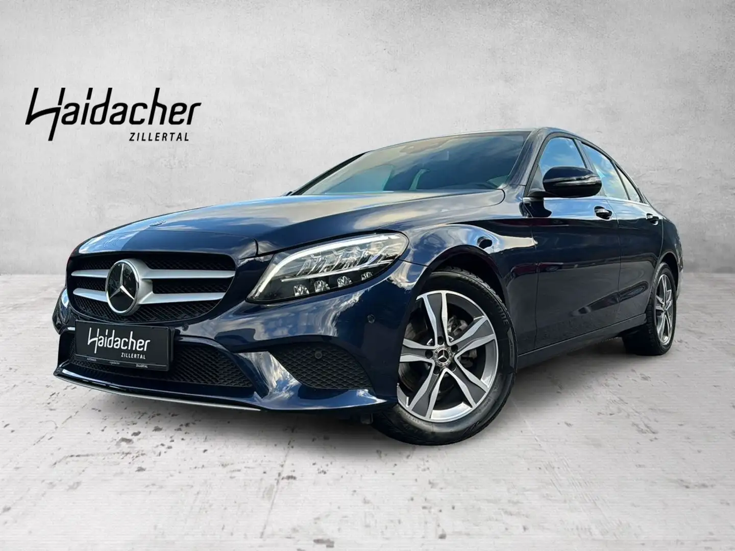 Mercedes-Benz C 220 d FAP Distr RKam PTS Shz LED CarPlay Klima Bleu - 2