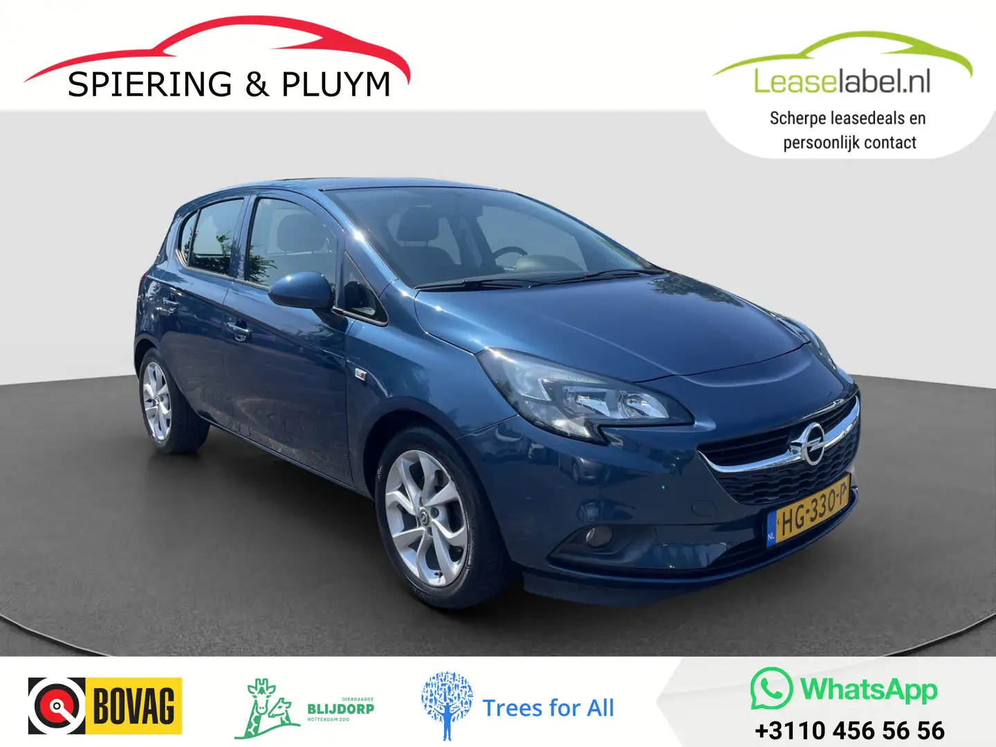 Opel Corsa 1.0 Turbo Edition | Netjes Onderhouden | Cruise Co Blau - 1