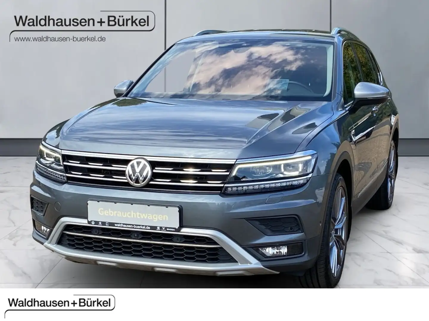 Volkswagen Tiguan Allspace 2.0 TSI Highline 4M*AHK*DCC*DYN* Klima Navi Grigio - 1