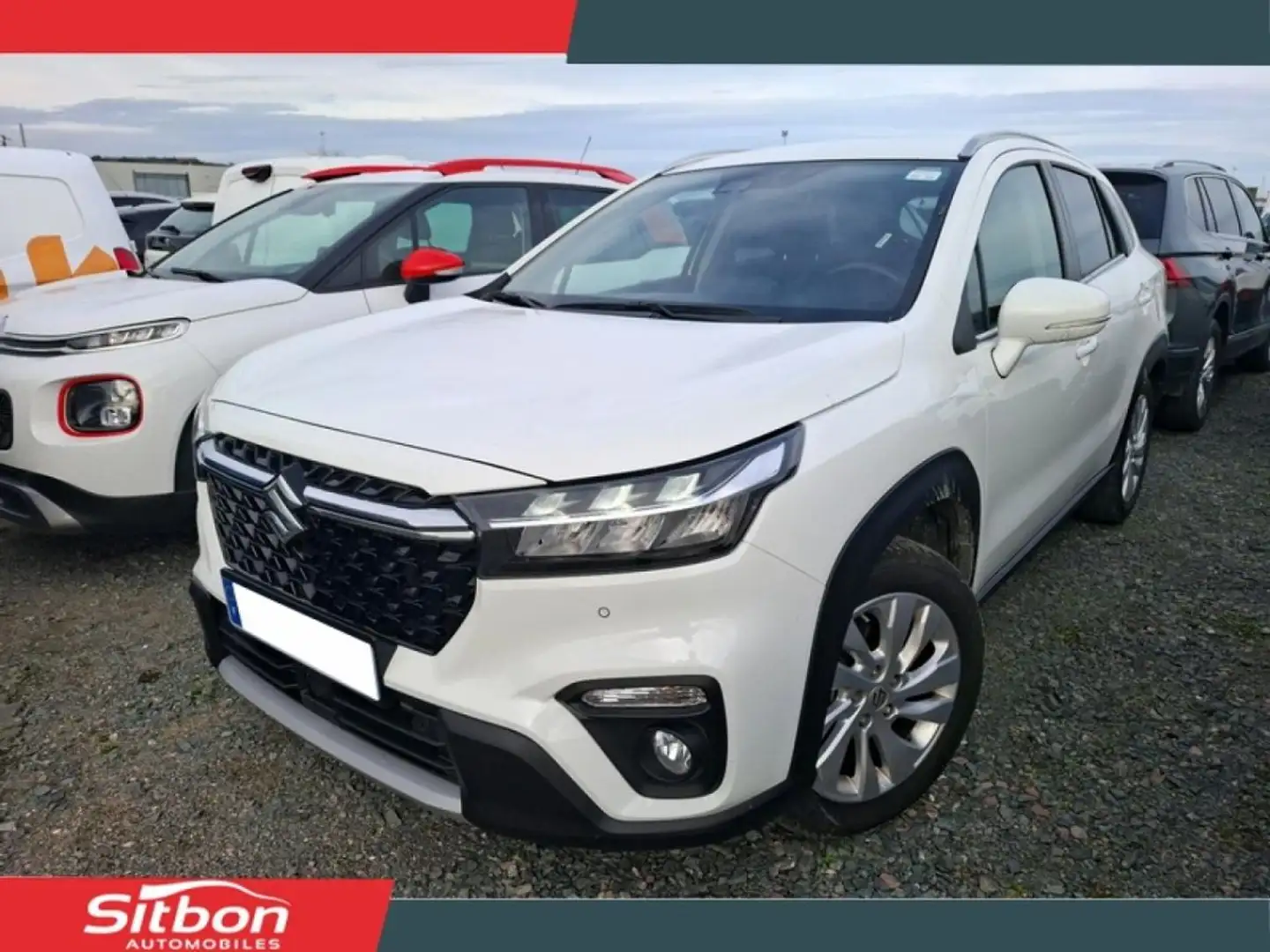 Suzuki SX4 S-Cross S CROSS 1.4 Boosterjet + Hybrid SHVS Privilège CAMERA CARPLAY Blanc - 1