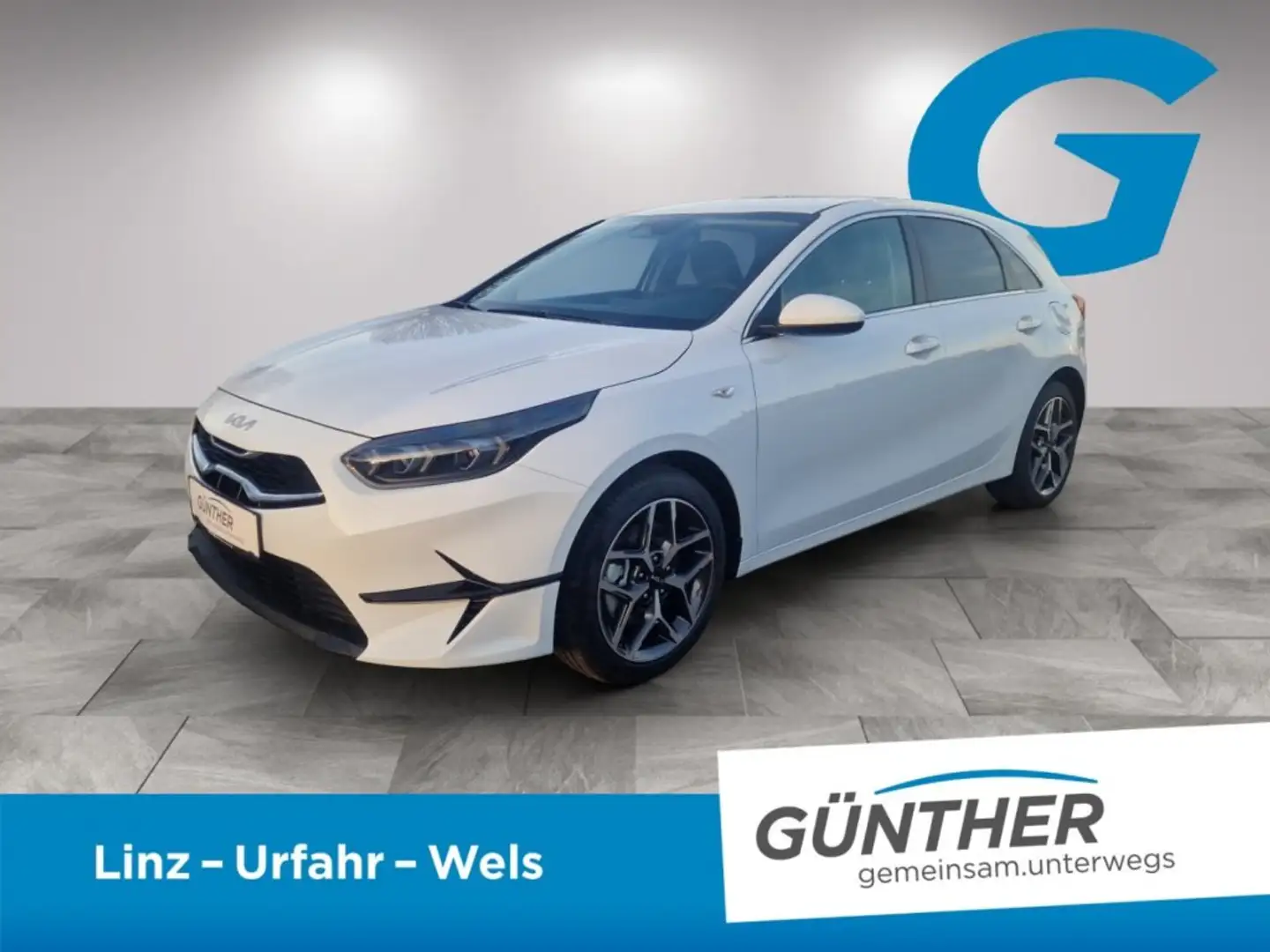 Kia Ceed / cee'd CEED SILBER UVO 1.0 TGDI MT6 100 P2 Weiß - 1