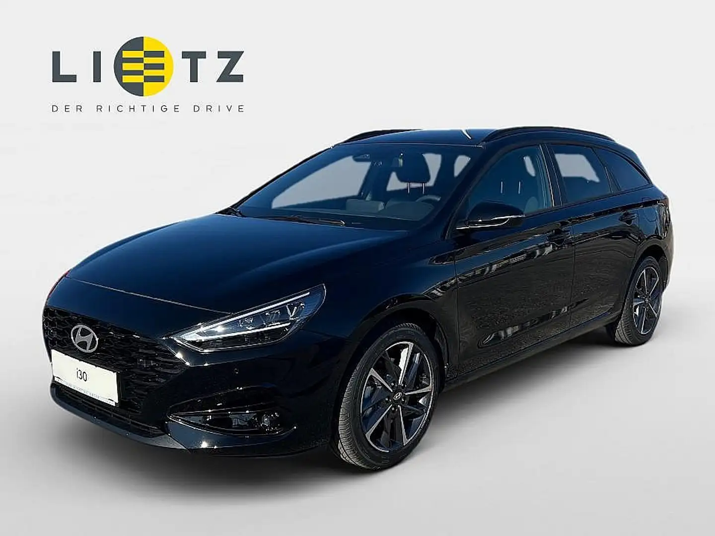 Hyundai i30 Kombi 1,5 TGDI 48V Go! Plus Zwart - 1