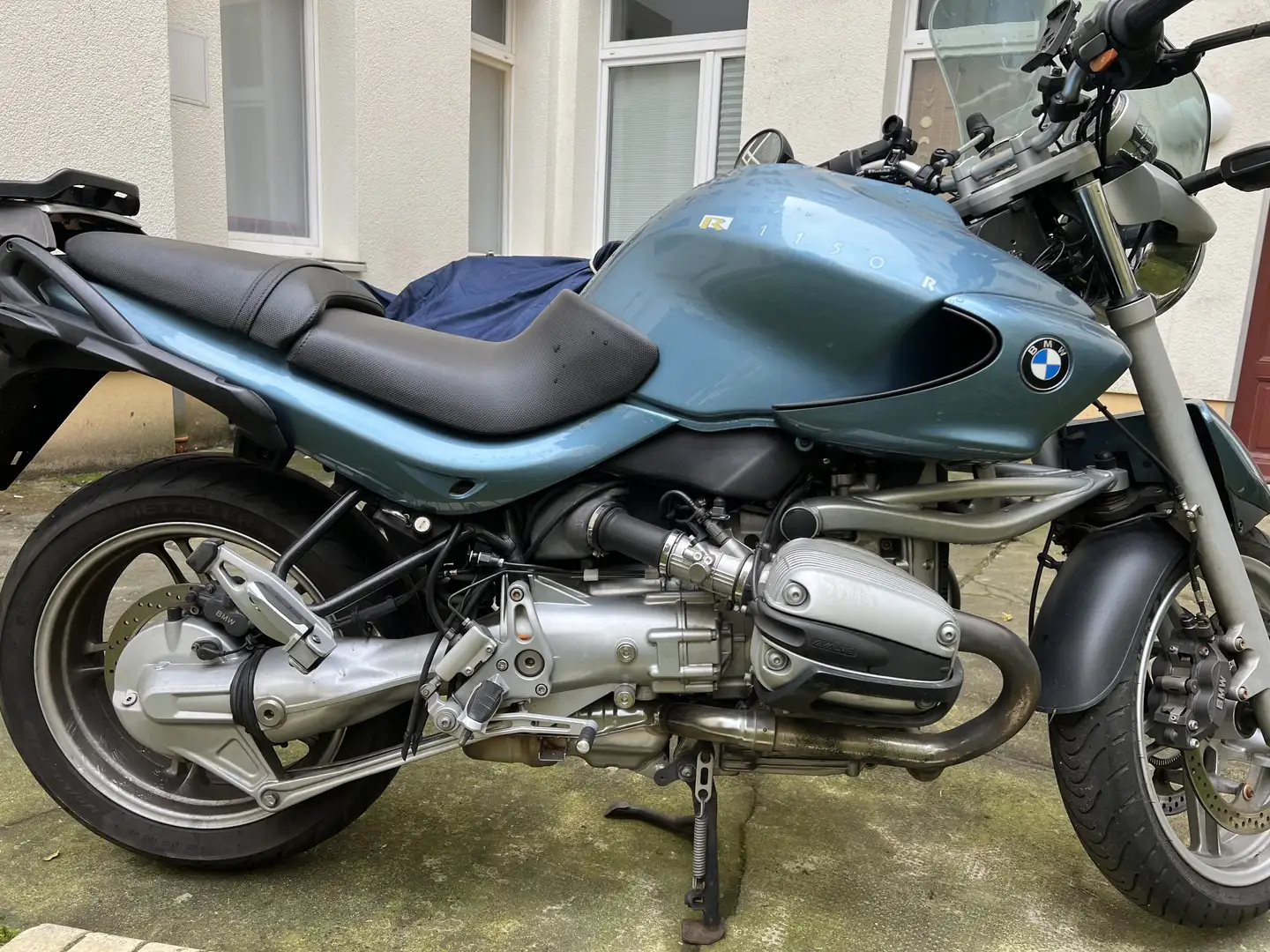 BMW R 1150 R Integral ABS Navi Heizgriffe Stahlflex 12V Dose Azul - 2