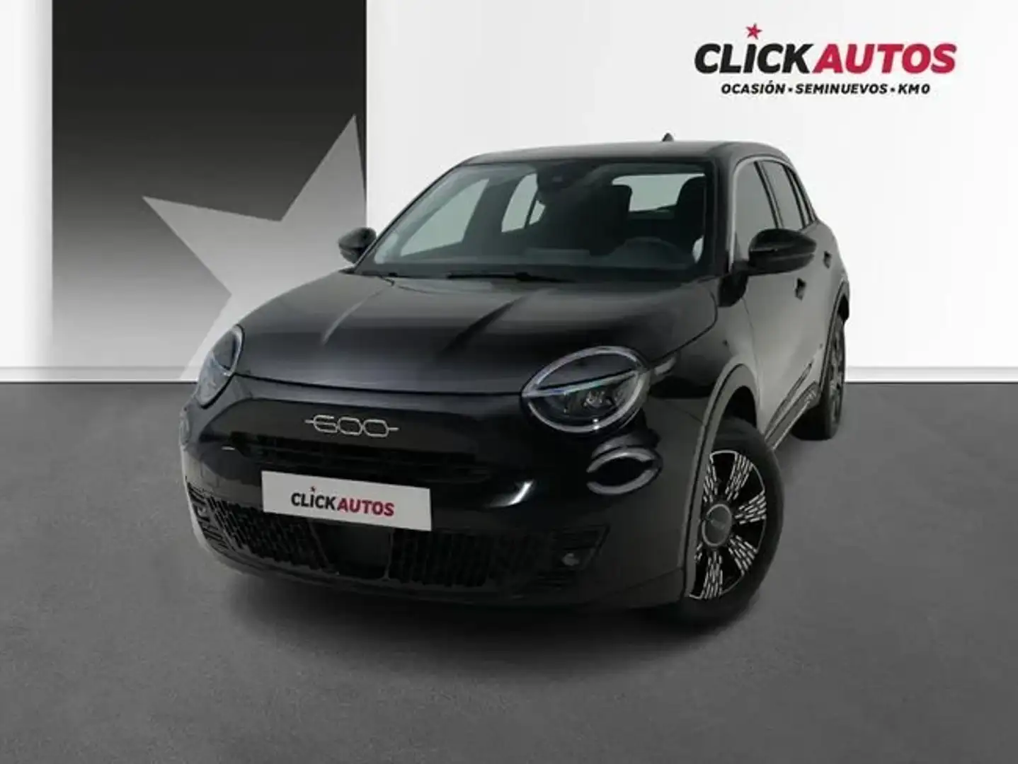 Fiat 600 1.2 MHEV 100CV DDCT Negro - 1