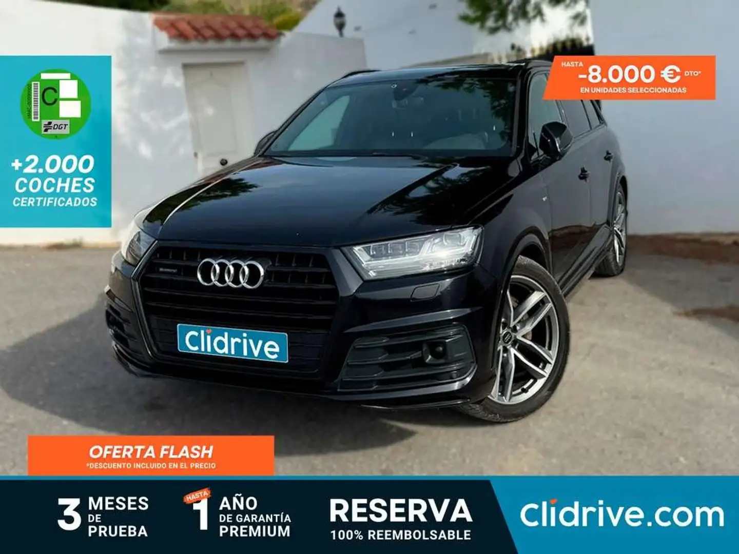 Audi Q7 50 TDI quattro tiptronic Negro - 1