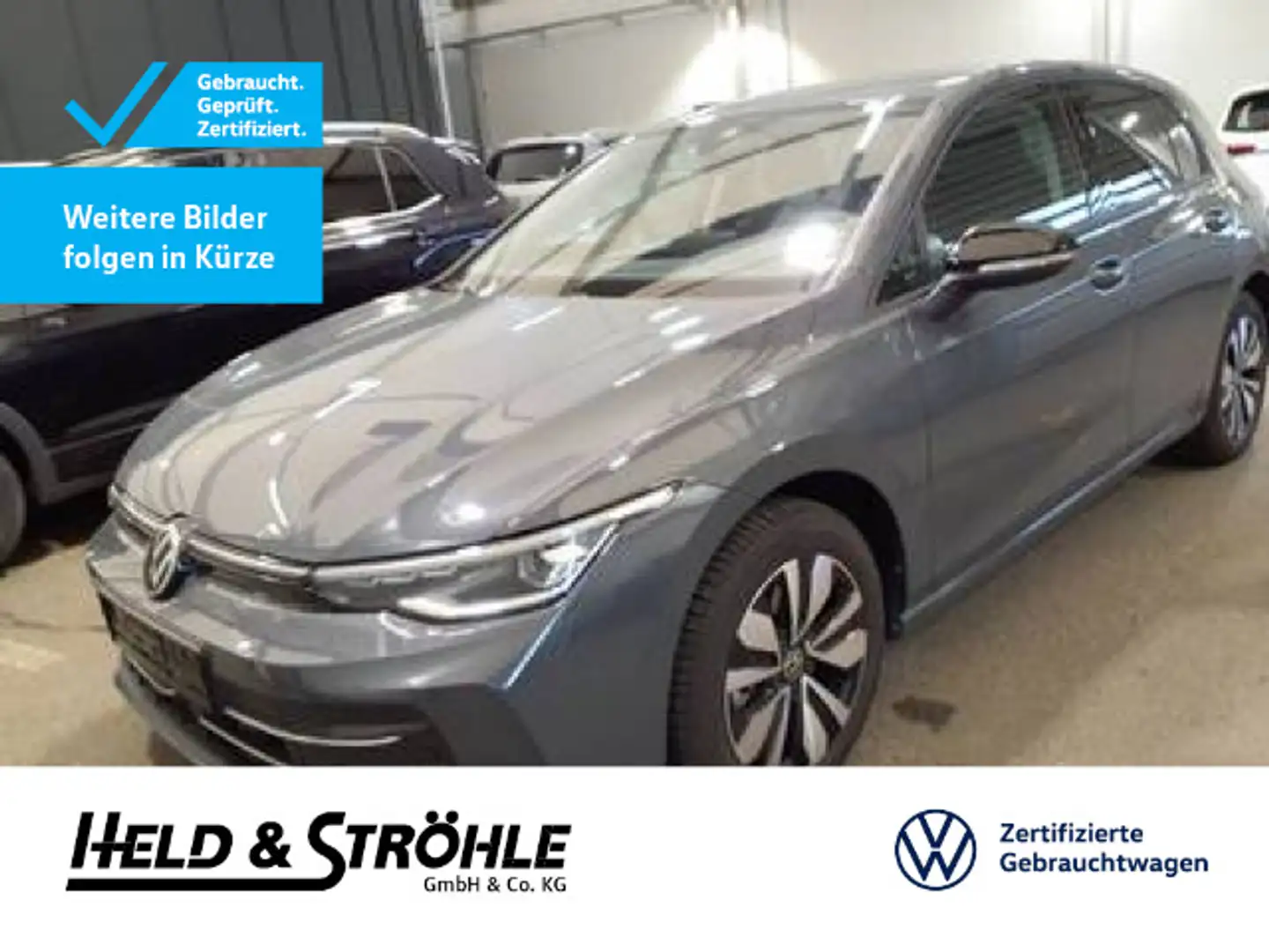 Volkswagen Golf 8 GOAL 2.0 TDI DSG LED+ AHK KAM DAB+ Grau - 1