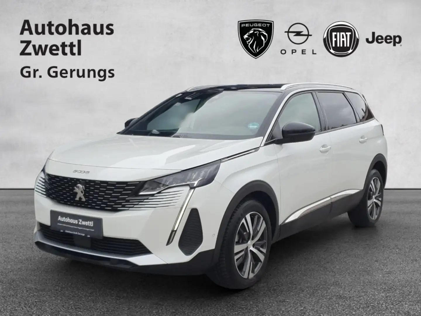 Peugeot 5008 BlueHDI 130 EAT8 Allure Pack 7 Sitze, LED, NAV, Weiß - 1
