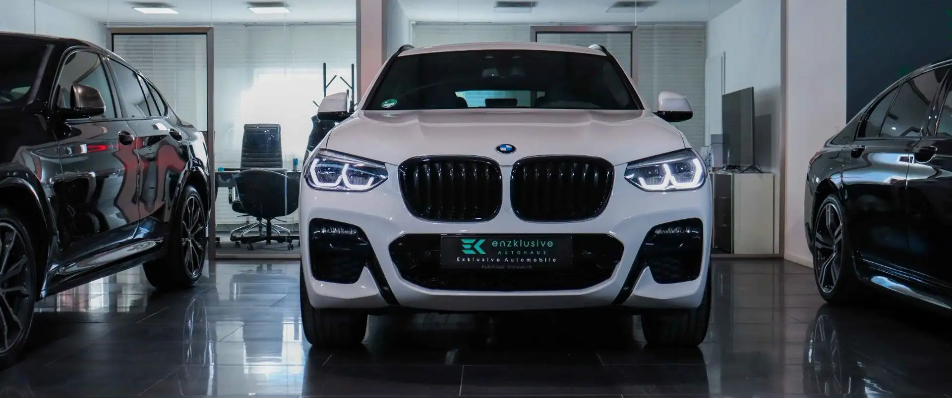 BMW X4 M d*NAVIPROF*HuD*H&K*KAM*AHK*VIRTUELL*SHADOW Weiß - 2
