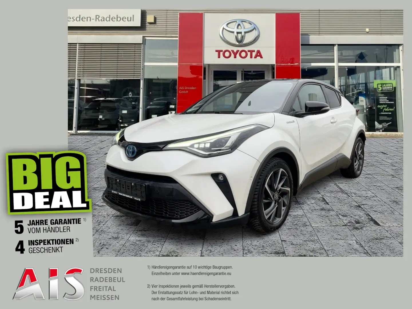 Toyota C-HR 2.0 Hybrid Style Selection AHK*Navi*ACC*JBL Weiß - 1