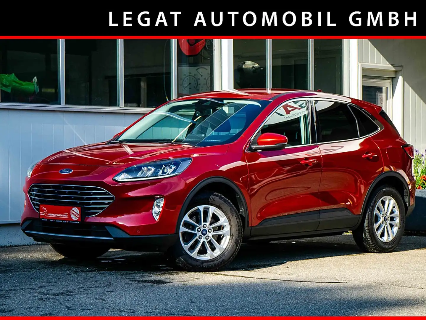 Ford Kuga 2,0 EcoBlue AWD Titanium Aut. *NAVI*WINTER-PAKET* Rouge - 1
