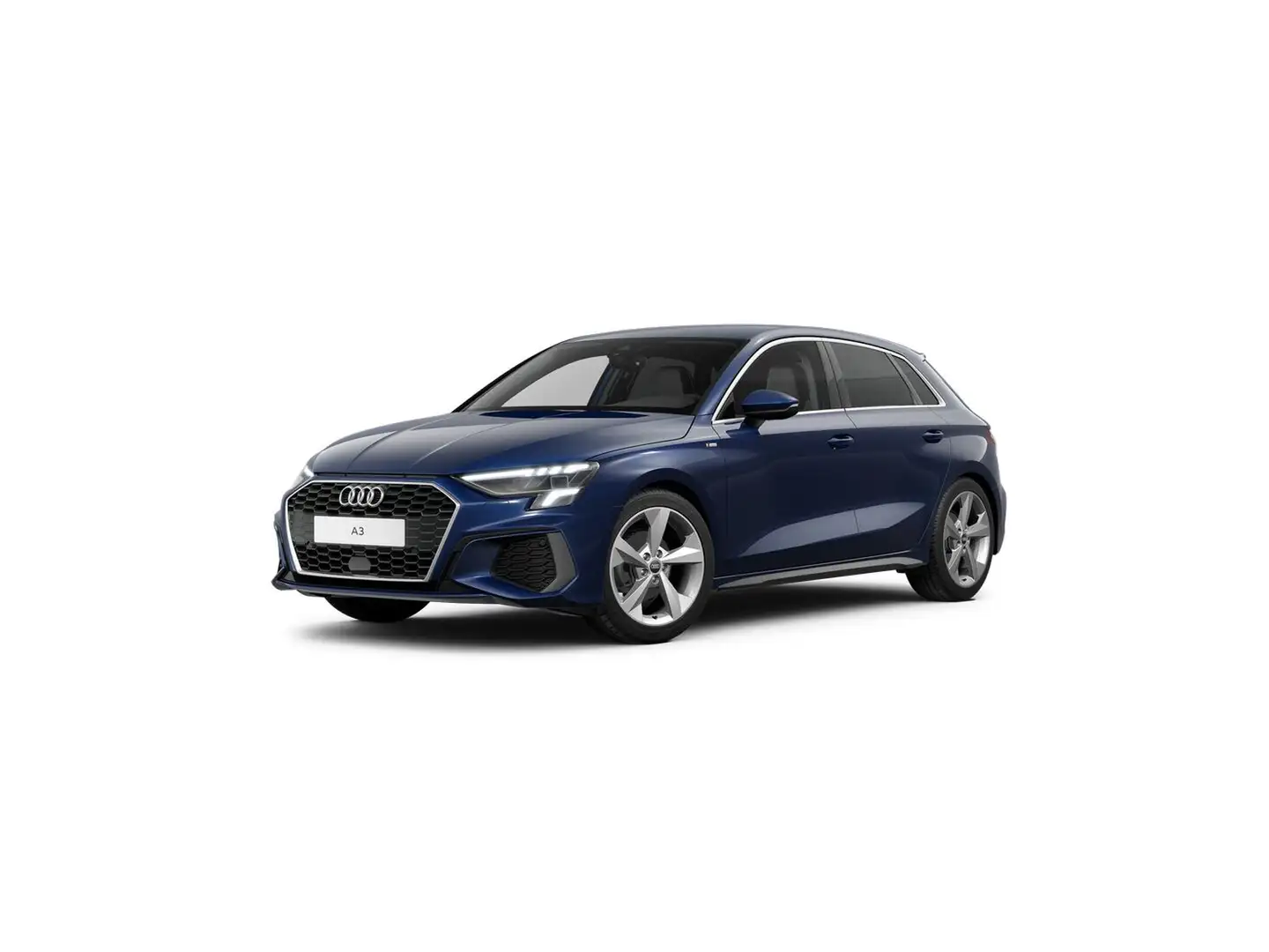 Audi A3 sportback 35 2.0 tdi s line edition s tronic Blau - 2