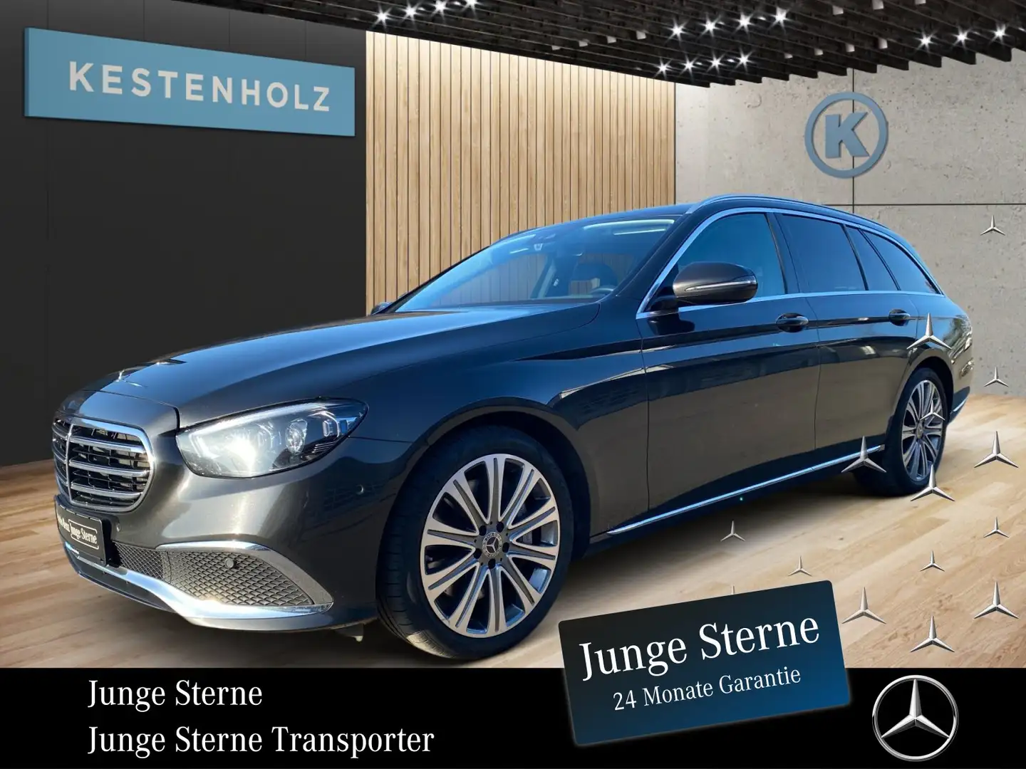 Mercedes-Benz E 400 E 400 d 4M T *EXCLUSIVE*WIDE*MEMO*MASSAGE*SDACH* Gris - 1