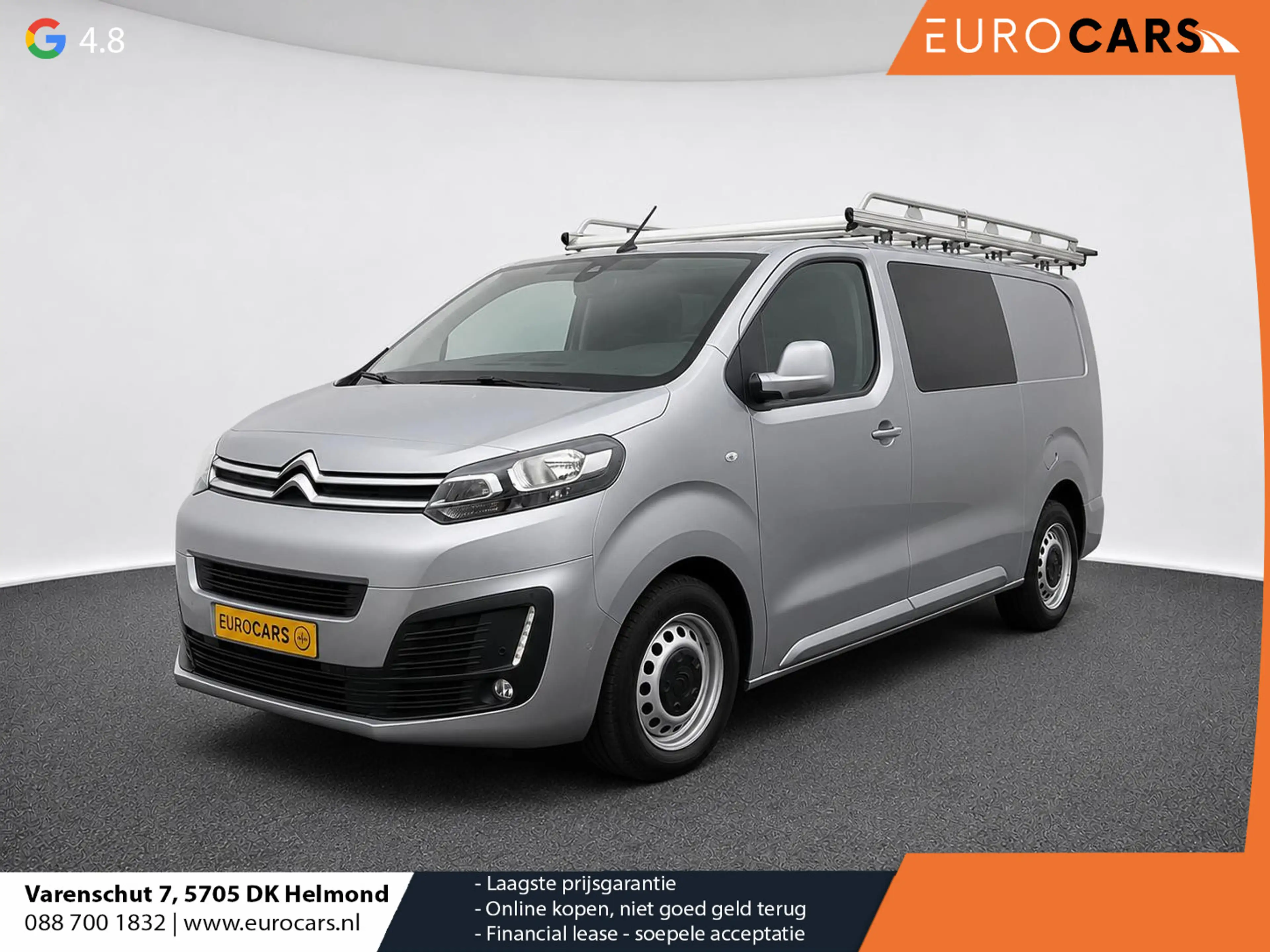 Citroen Jumpy 2.0 BlueHDI 120 XL Driver DC Imperiaal Trekhaak Na