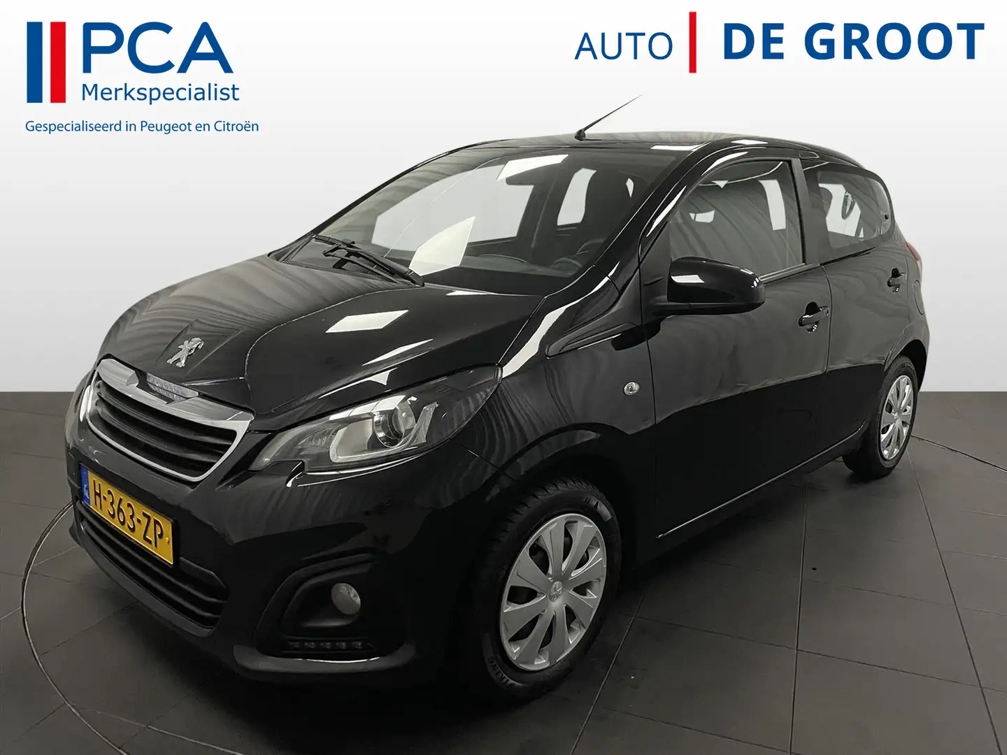 Peugeot 108 ACTIVE 5Drs 72pk Airco | Carplay Navigatie | Camer Noir - 1