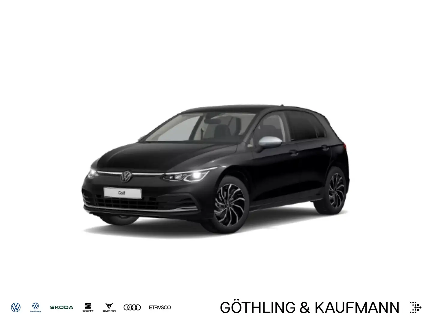 Volkswagen Golf Life ACTIVE 1.5 eTSI DSG*NAVI*KAM*IQ-Drive* Schwarz - 1