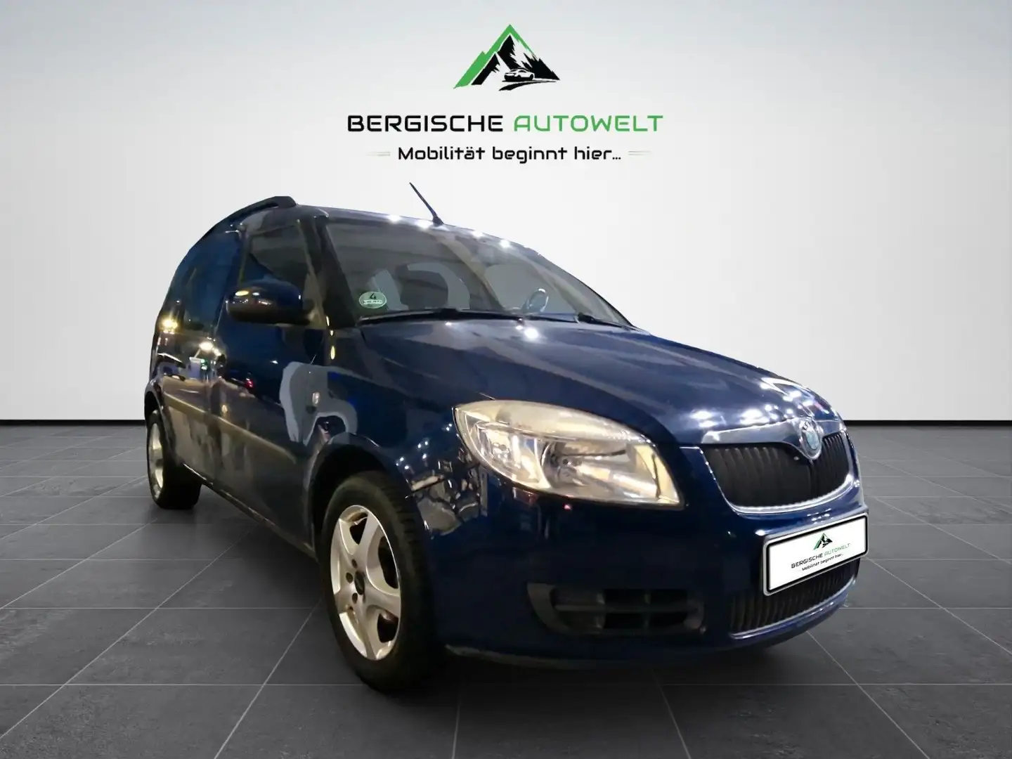 Skoda Roomster ROOMSTER STYLE/TÜV/KLIMA/ALUFELGEN/ISOFIX Blau - 1