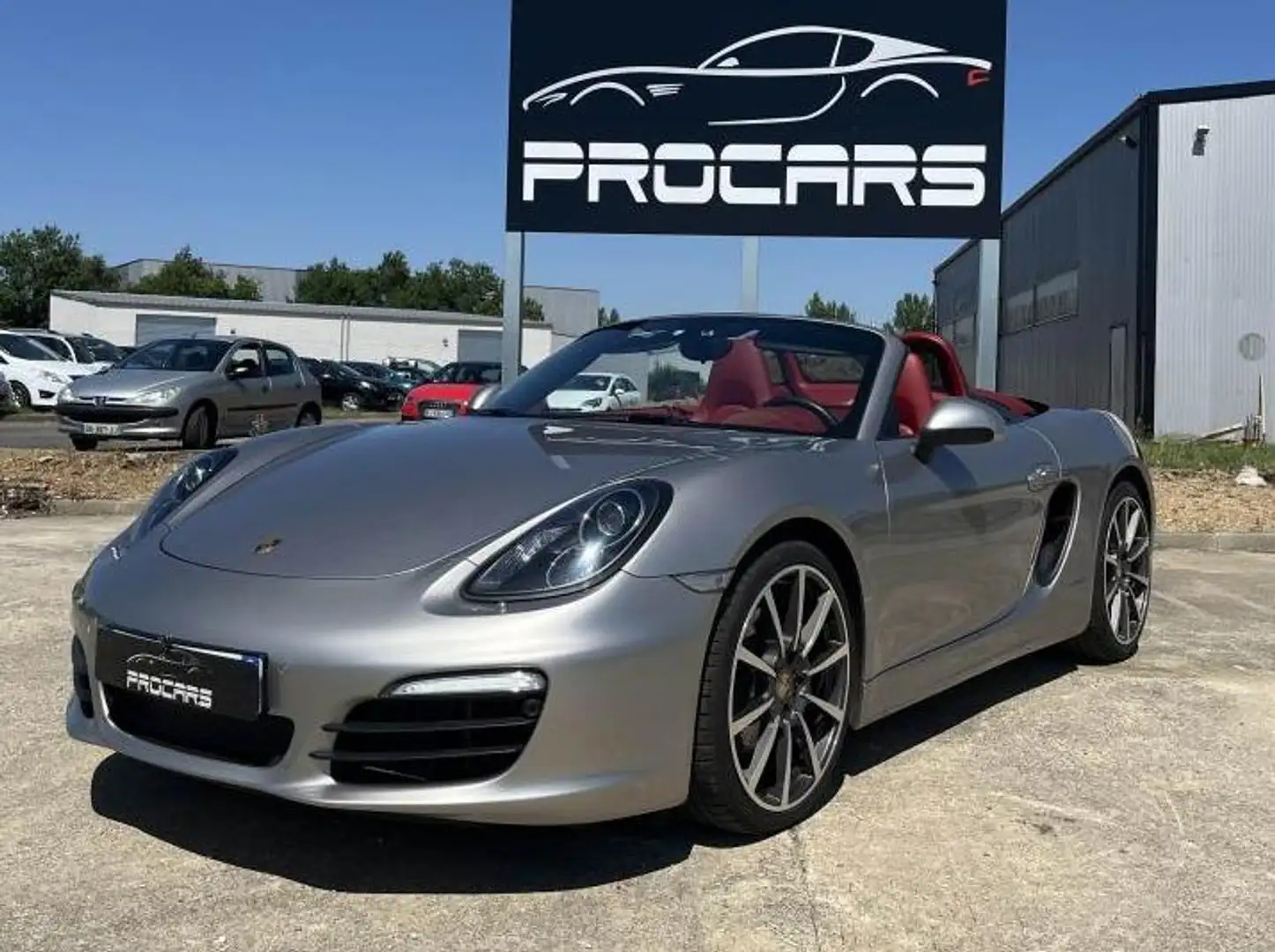 Porsche Boxster Boxster 3.4i - 315 - Start\u0026Stop  TYPE 981 CAB Gris - 1