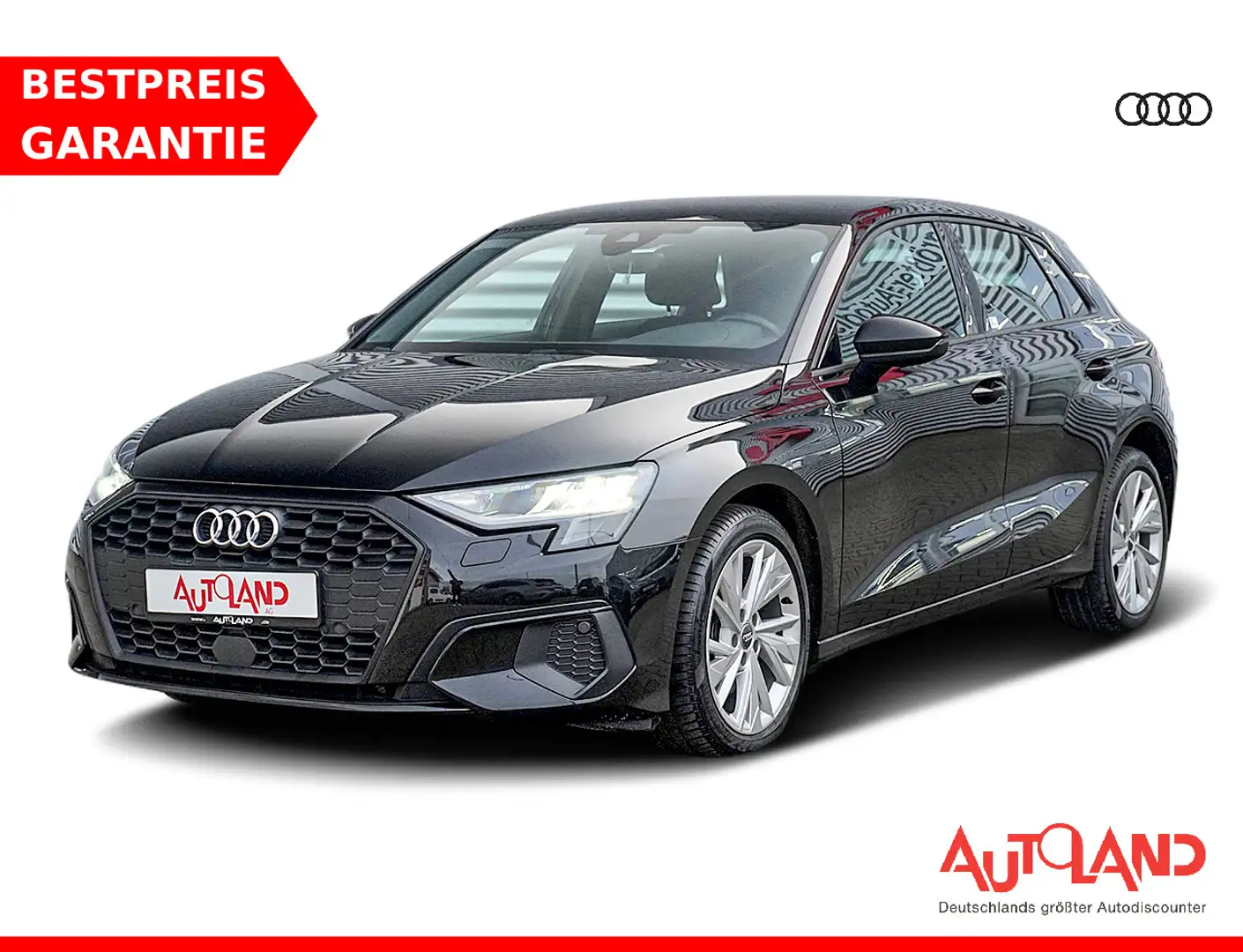 Audi A3 Sportback 35 1.5 TFSI basis LED Navi ACC PDC Schwarz - 1