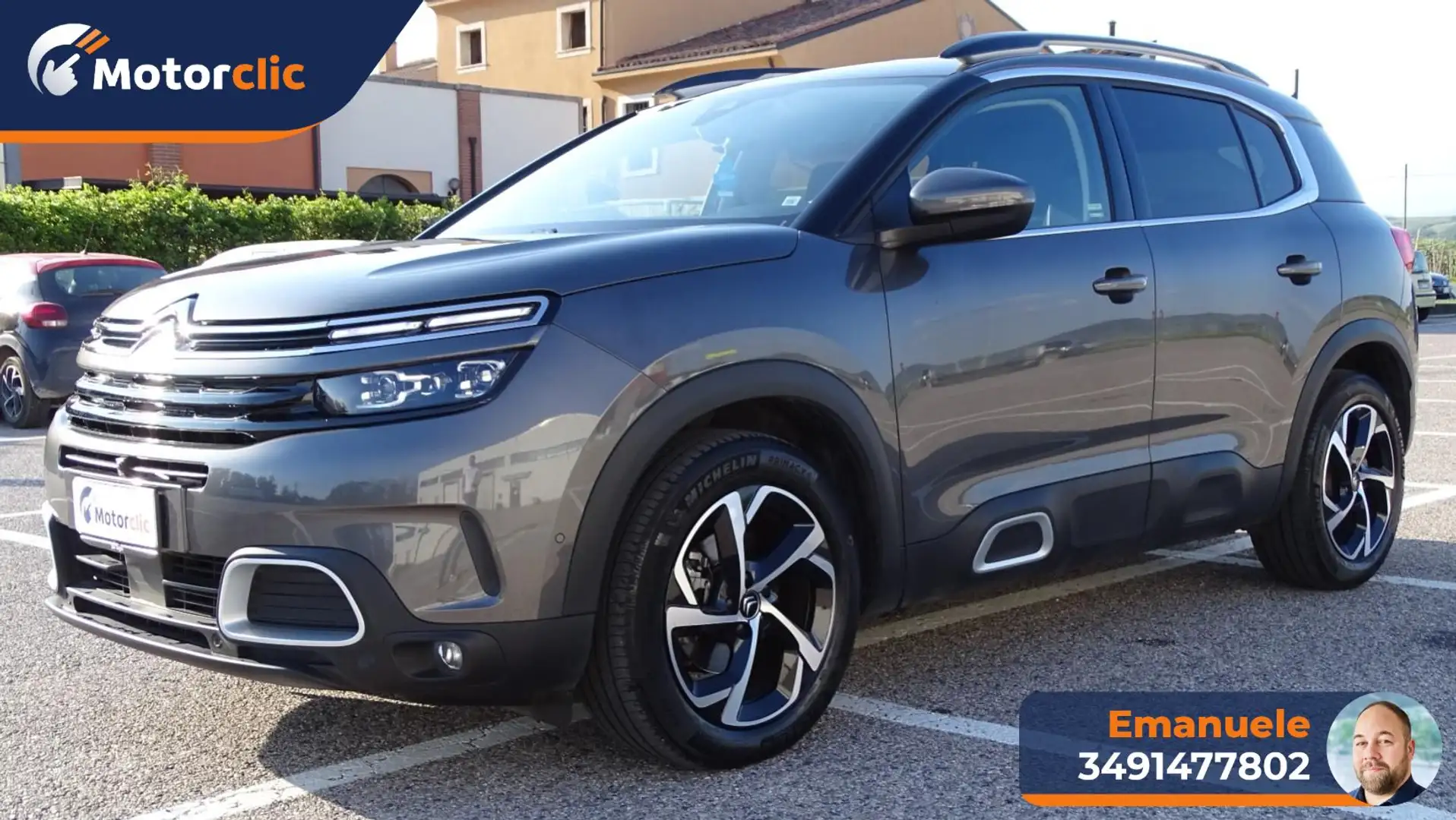 Citroen C5 Aircross 1.6 puretech Shine s&s 180cv eat8 my20 Grigio - 2
