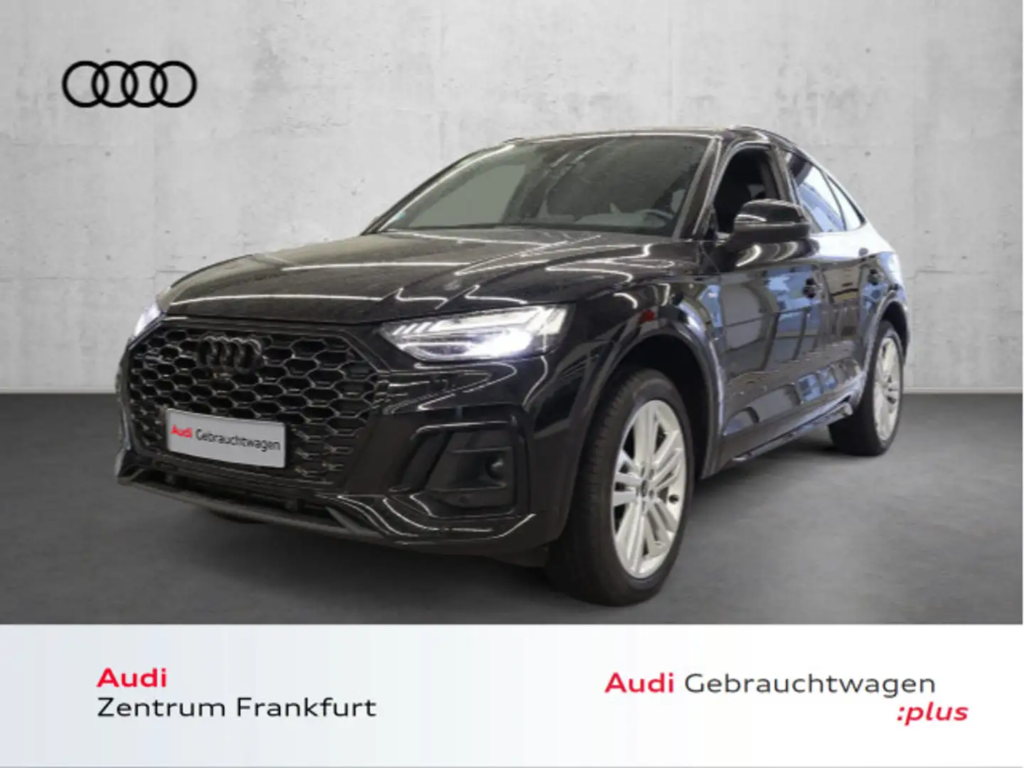 Audi Q5 Sportback 55 TFSI e quattro S tronic S line Matrix Schwarz - 1